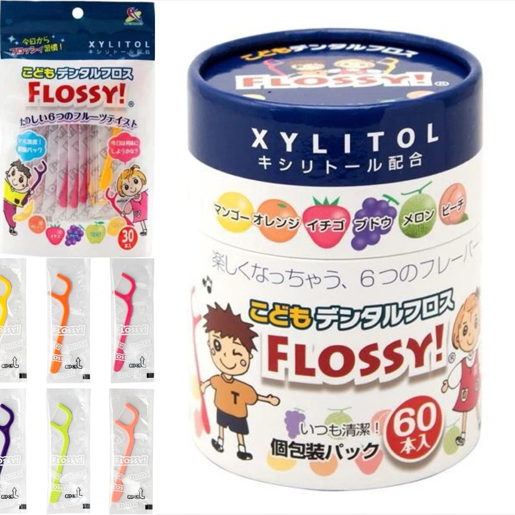 Flossy ไหมขัดฟันเด็ก จากญี่ปุ่น