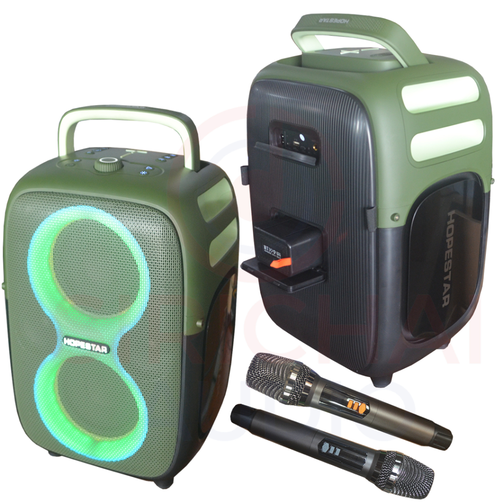 ลำโพงบลูทูธ Hopestar รุ่น Party One CLUB เสียงดีเบสแน่น 650W ดังกระหึ่ม ระบบAi เชื่อมTWS