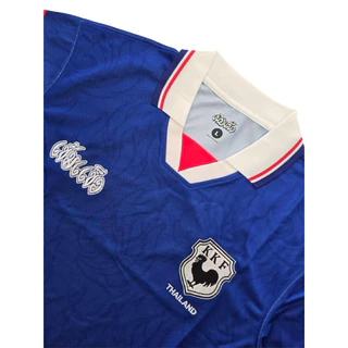 KhemkhaengFootballClub “ลายไฟกนกเข้มแข็ง“ ”เสื้อบอล เข้มแข็ง ลายไฟกนก“ “สีน้ำเงิน”