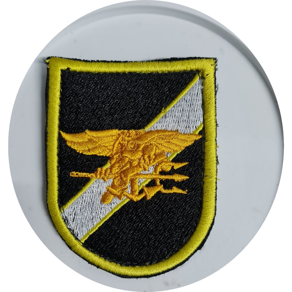 อาร์ม ปักหน่วยซีล (Navy SEALs) ของสหรัฐอเมริกา ตีนตุ๊กแก