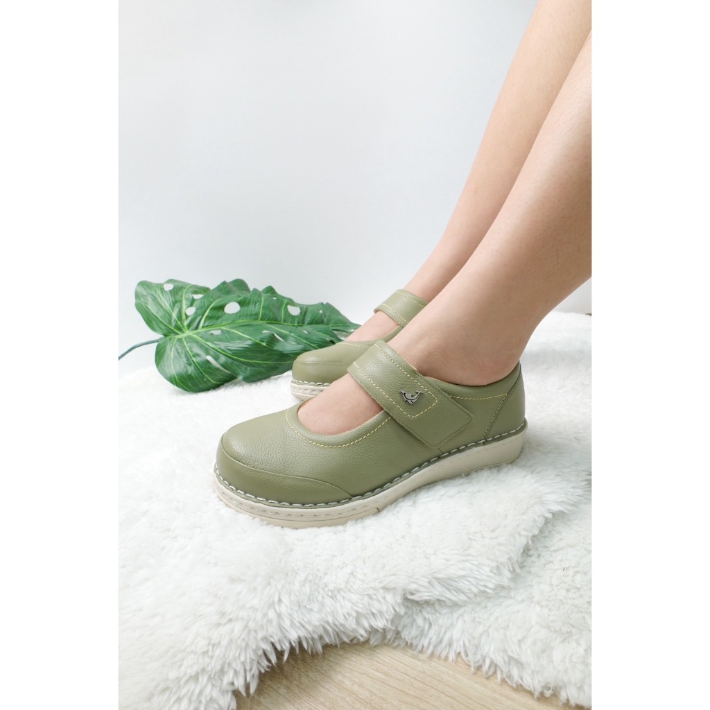 [ลิขสิทธิ์แท้] Aone My Dolphin - SP72 รุ่นใหม่ Soft Slim รองเท้าเพื่อสุขภาพแบบครึ่งส้น