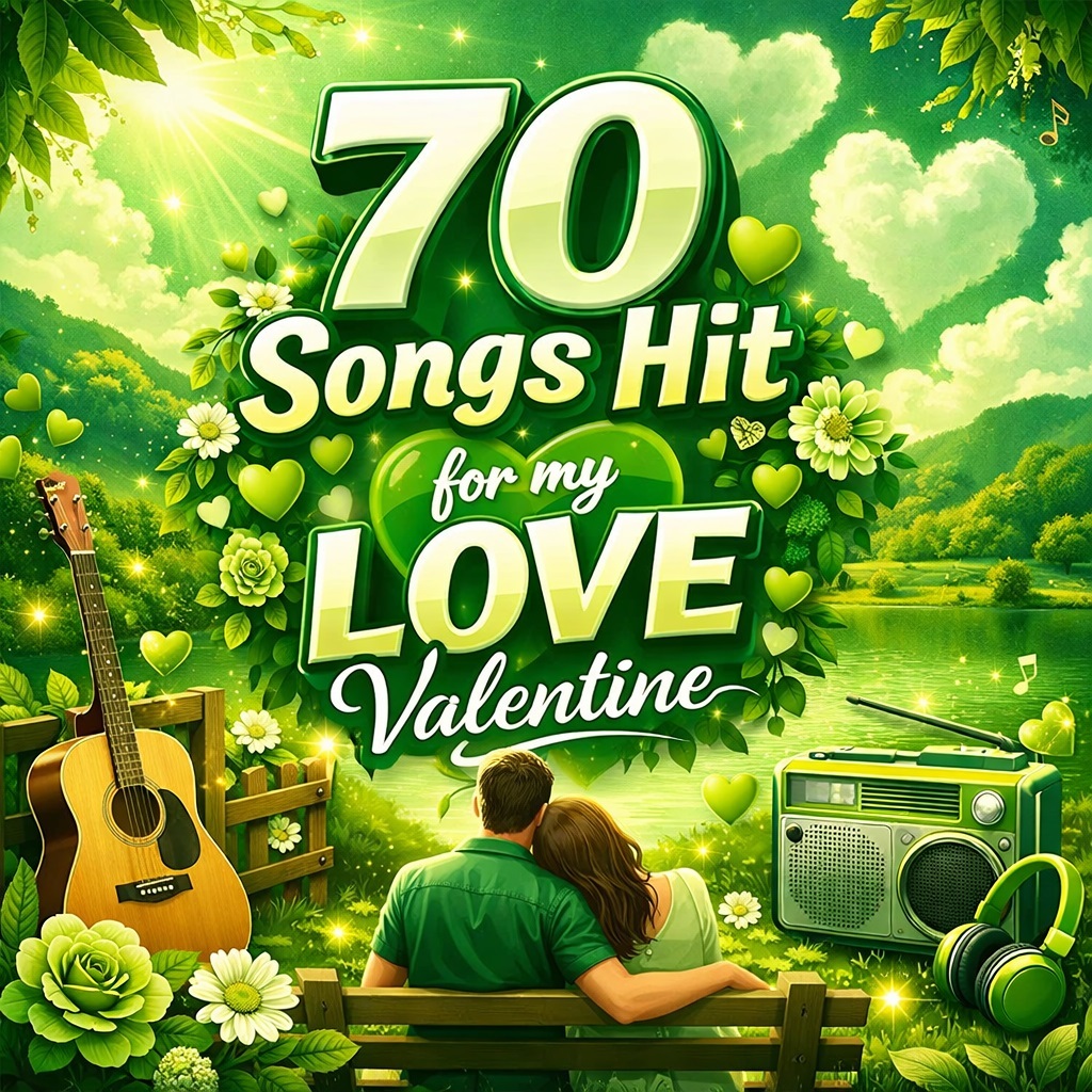 [CD MP3 / USB MP3] 70 Songs hit for my love valentine (พ.ศ.2554) เป็น cover นะคะ