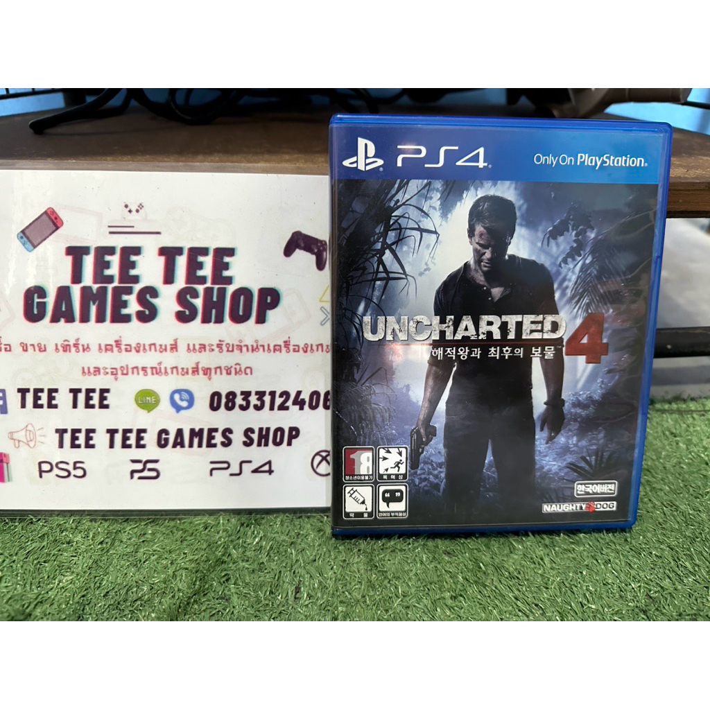 Uncharted​ 4 ps4 แผ่น​มือสอง​ ภาษาอังกฤษ​โซน​3