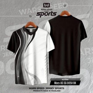 เสื้อกีฬา เสื้อพิมพ์ลาย งานจริงสวย สีสด นุ่มลื่นใส่สบาย เสื้อกีฬาสี V005