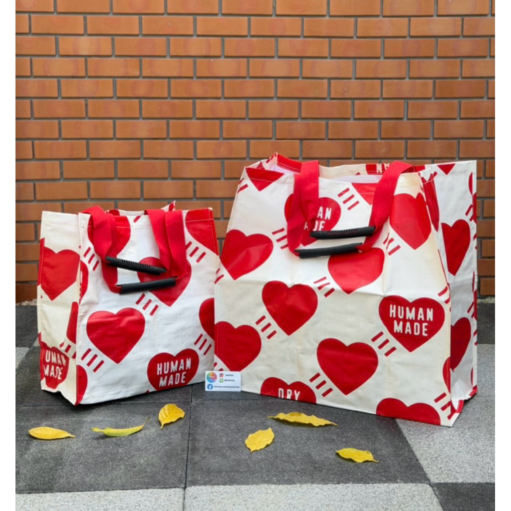 พร้อมส่ง ของแท้💯❤️ Human Made Shopping Bag