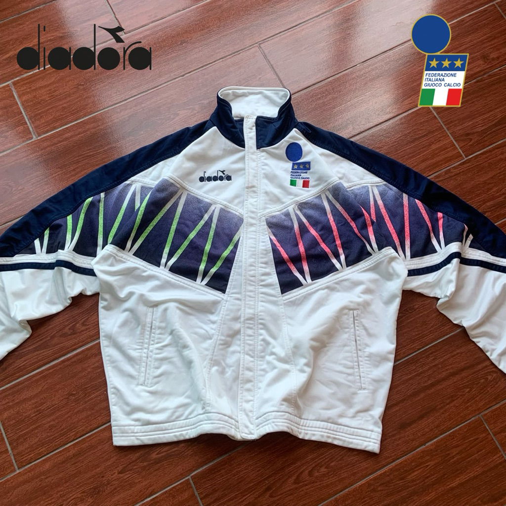 เสื้อวอร์ม ทีมชาติอิตาลี ชุดฟุตบอลโลก 1994 Diadora X Italy World Cup 1994
