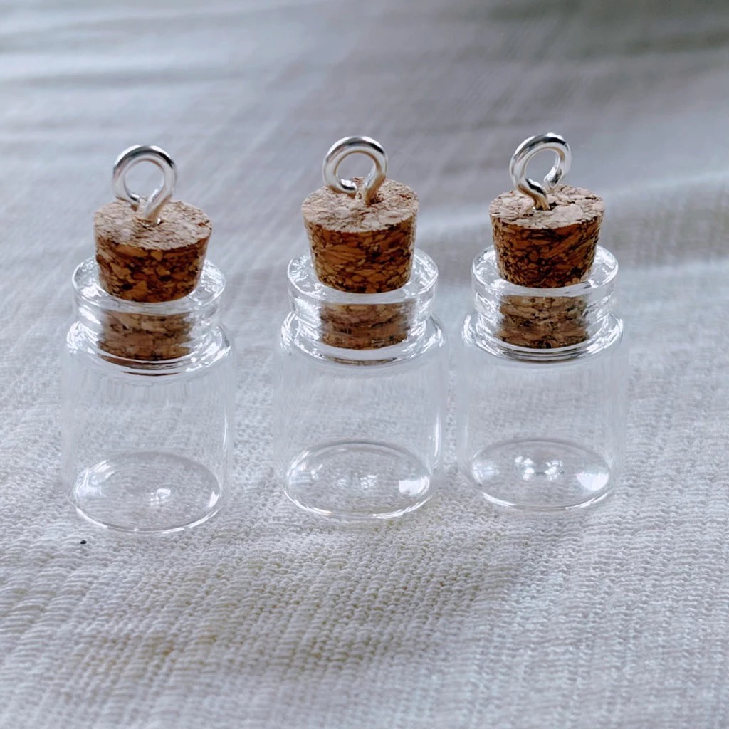 พร้อมส่งในไทย❗️ขวดแก้วจิ๋วจุกเจาะสกรู พร้อม DIY 💕ขนาด 1 ml thumbnail 6
