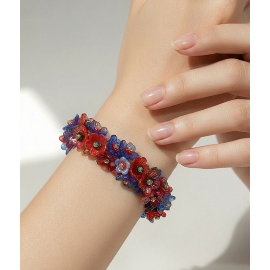 สร้อยข้อมือสวนดอกไม้