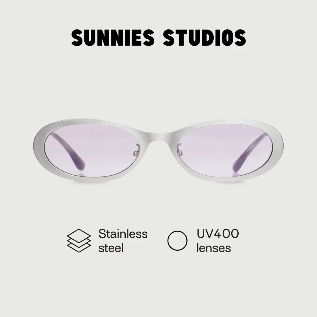 Sunnies Studios Uma (แว่นกันแดด ทรง Oval สำหรับยูนิเซ็กส์)