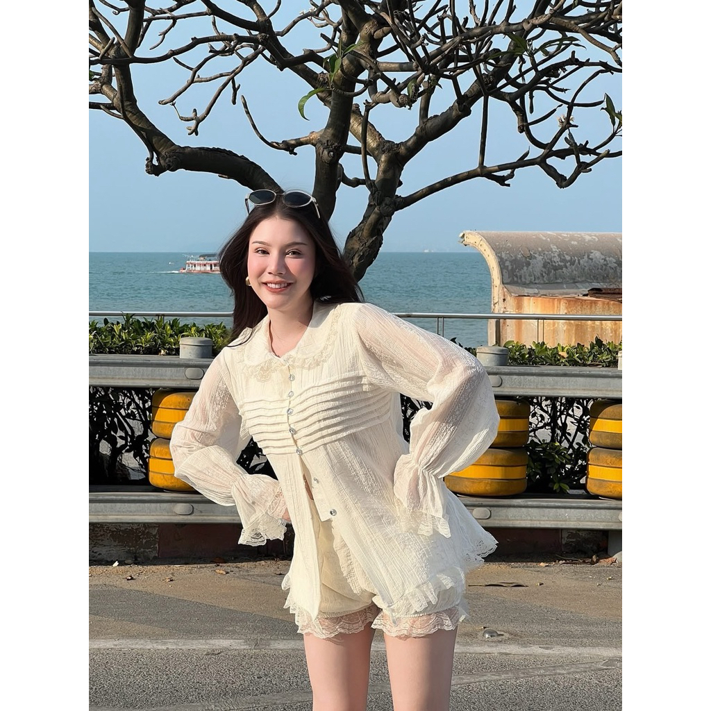 set 2 😍😍มือ 2 ของแม่ค้า😍😍ชิ้น size L ร้าน jidapa 💚💚ป้าย jidapa✅