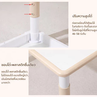 MINIBEIGE💎โต๊ะเขียนหนังสือเด็ก โต๊ะเรียนหนังสือ IKEA พร้อมเก้าอี้ ปรับความสูงได้ รับน้ำหนักได้เยอะ โต๊ะ1+เก้าอี้1