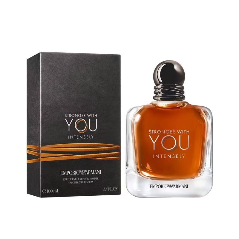 Armani Stronger With You & Because It's You 100ml น้ำหอมคู่รัก ของแท้ 100% กลิ่นหวานอบอุ่น เซ็กซี่ ติดทนมาก