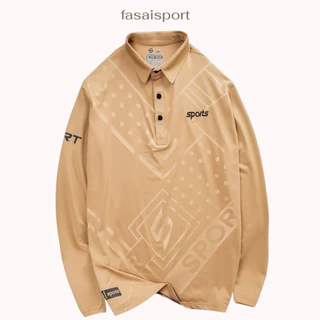 เสื้อโปโลแขนยาว รุ่นใหม่ล่าสุด ใส่ได้ทั้งชายหญิง