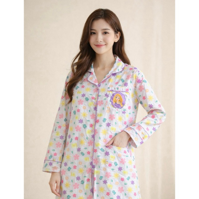 ชุดนอนhappy Sunday ราพันเซล พร้อมส่ง