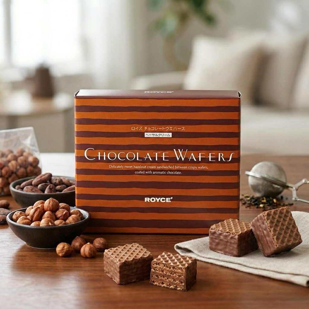 พร้อมส่งในไทย Royce CHOCOLATE WAFERS ของใหม่จากญี่ปุ่น