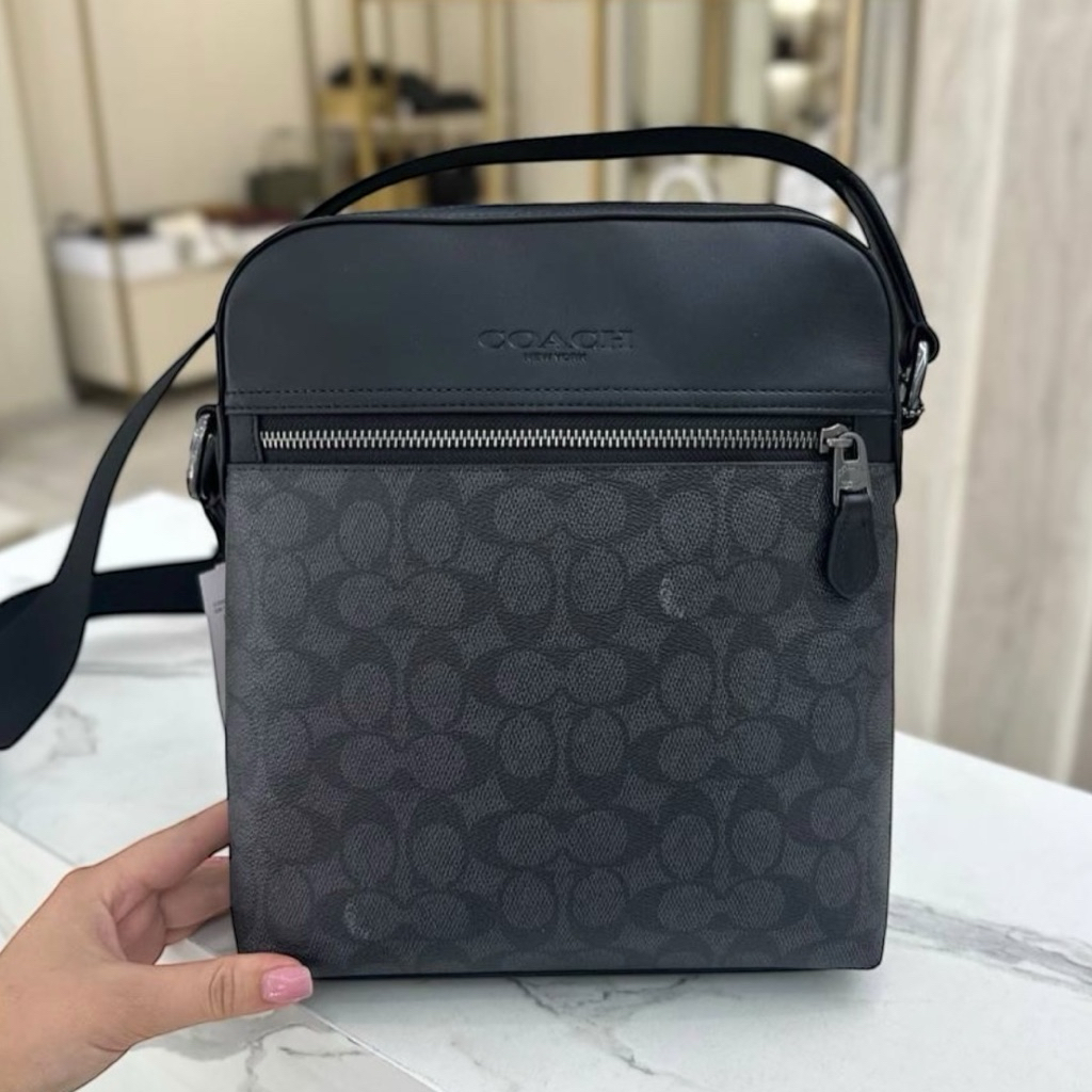 COACH กระเป๋าสะพายคุณผู้ชาย รุ่นHOUSTON FLIGHT BAG (COACH 4010,4009)