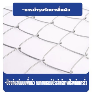 🔥รับประกัน 50ปี+🔥รั้วถักปม รั้วตาข่ายแรงดึง ยาว10เมตร ไม่เกิดสนิม ลวดตาข่ายถักปม ลวดล้อมคอกม้า วัว แพะ ตาข่าย