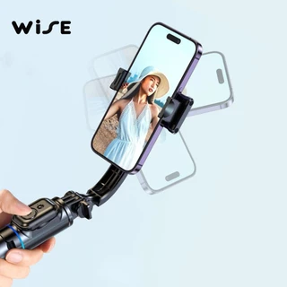 WISE SMARTPHONE STAND ไม้เซลฟี่บลูทูธ 4in1 วัสดุทนทาน: ABS + สแตนเลส แข็งแรง รับประกันคุณภาพ 2 ปีเต็ม (WIM-000011)