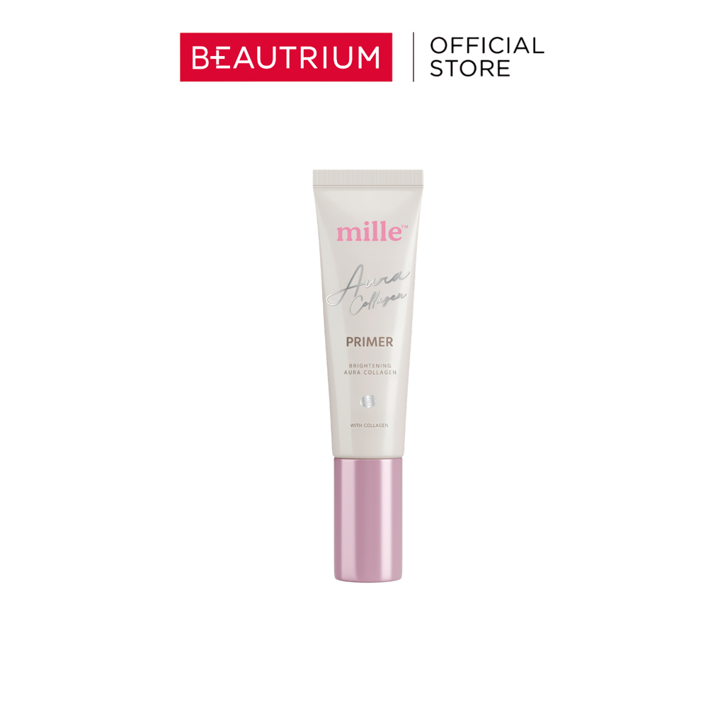 MILLE Brightening Aura Collagen ไพรเมอร์ 30g