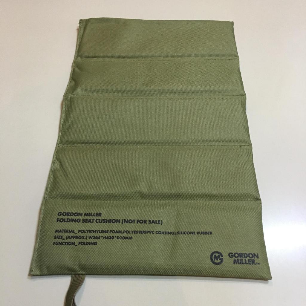 เบาะรองนั่งพับได้ Gordon Miller Folding Seat Cushion, ของแท้ มือสอง
