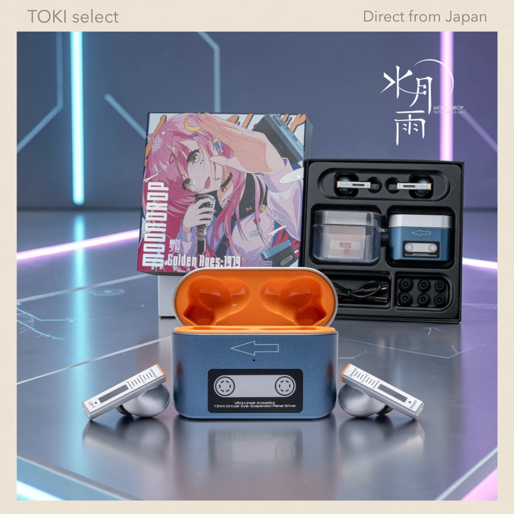 MOONDROP Golden Ages Wireless Earbuds | ANC | Bluetooth | LDAC | App Support