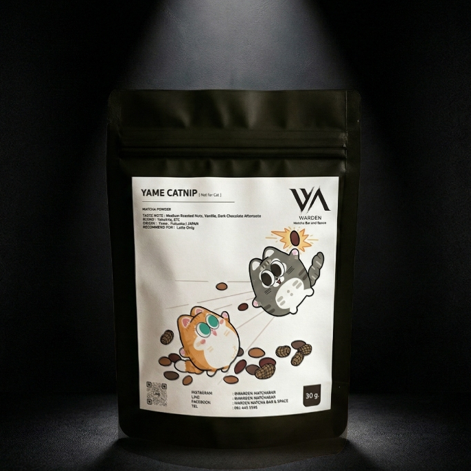 Yame Catnip  30 g - Latte Grade  |  Warden Matcha Bar and Space