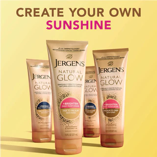 ครีมผิวแทน Jergens Natural Glow and Firming - มีสองสี🌻🌻