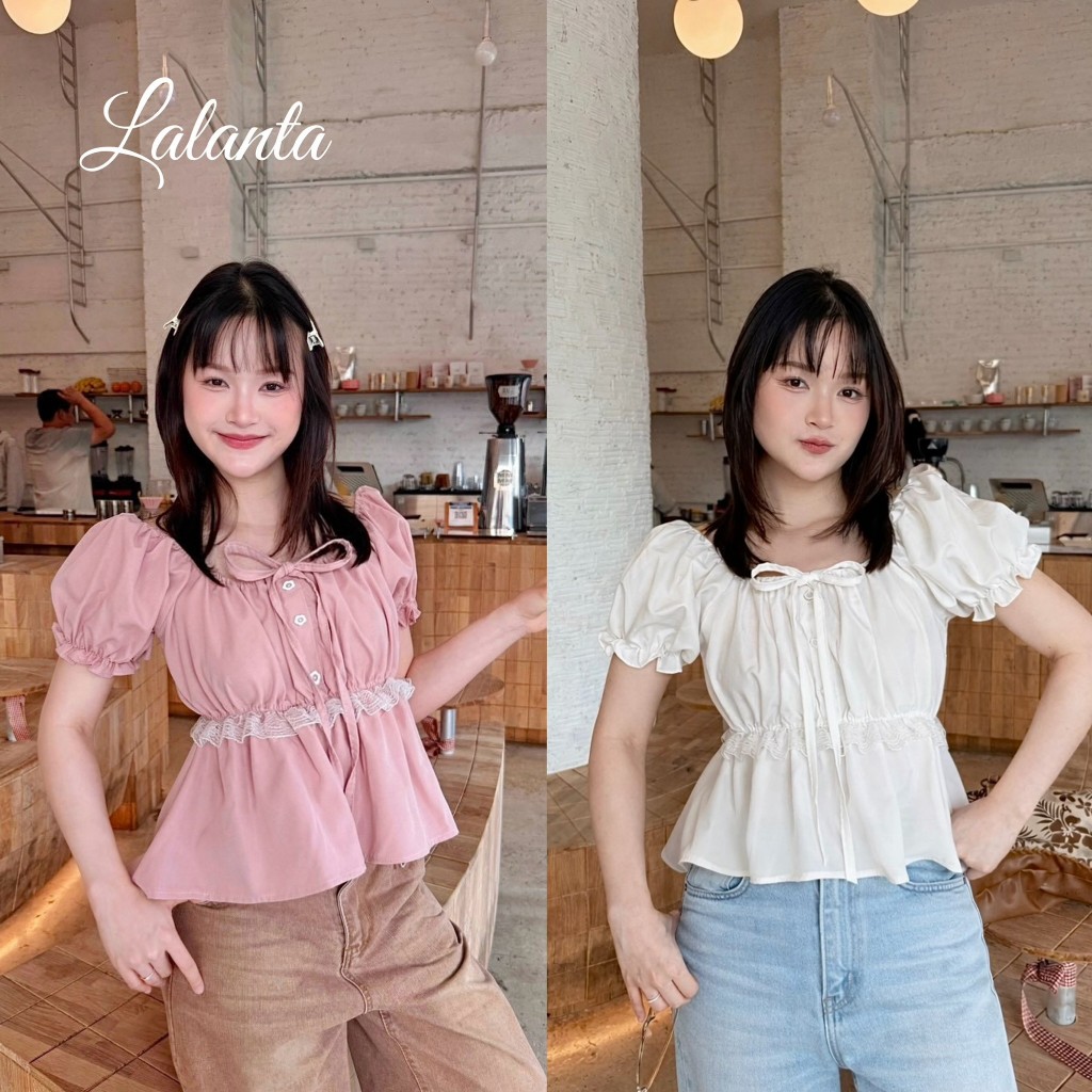 เสื้อแขนตุ๊กตา ผ้าครัช #FF176