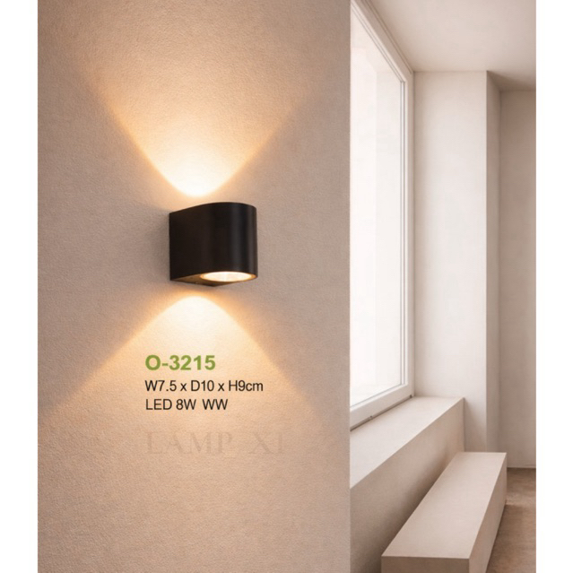 โคมไฟติดผนังภายนอก LED O-3215