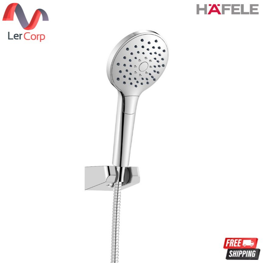 (Hafele) ชุดฝักบัวสายอ่อน - VENTO II สี Chrome (495.60.688)