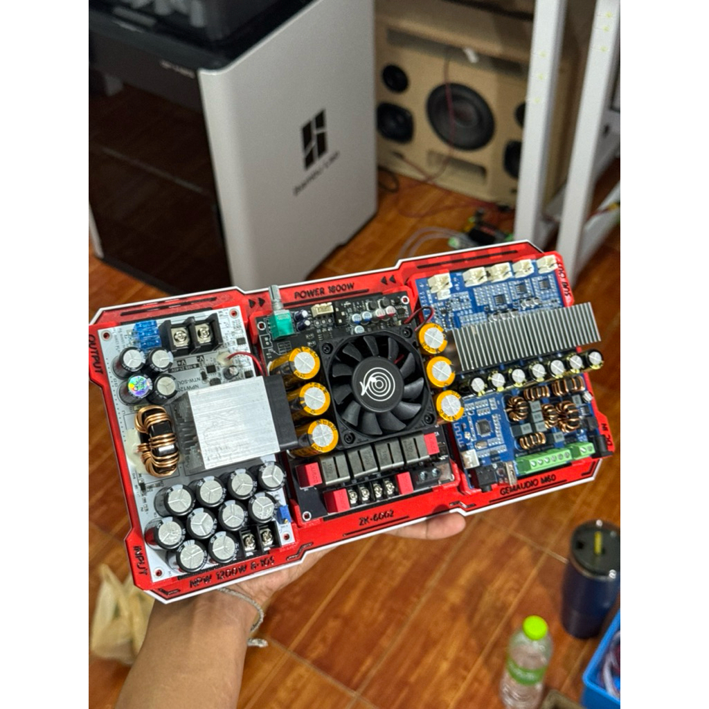 ชุดฐานรองแอม สต็อปอับงานไทย 1200W คู่6002คู้ GEM M60 ST21 APTS1 TP21 SUB600