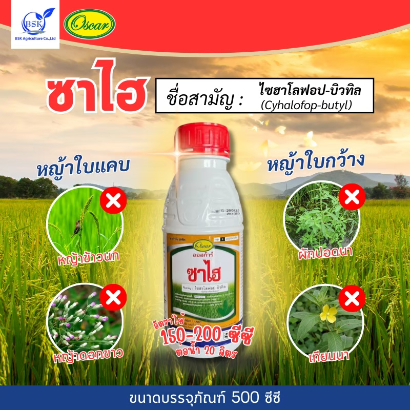 ซาไฮ ไซฮาโลฟอบ-บิวทิล ขนาด 500CC (บ.ออสการ์)