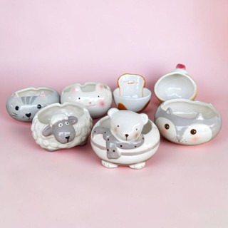 Shobi ถ้วย ถ้วยเซรามิก ใส่อาหาร สำหรับสัตว์เลี้ยง