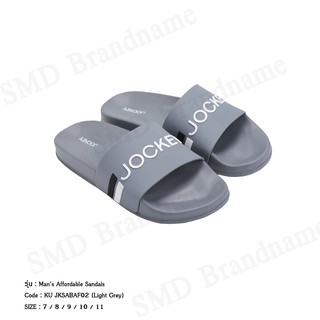 Jockey รองเท้าแตะผู้ชาย รุ่น Man's Affordable Sandals Code: KU JKSABAF02 (Light Grey)