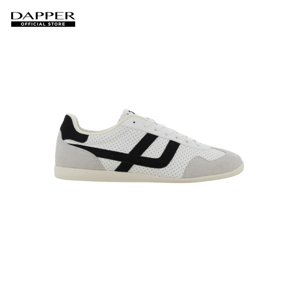 DAPPER รองเท้าผ้าใบ Vegan Court Sneakers สีขาว (HPK/WH/745SK)