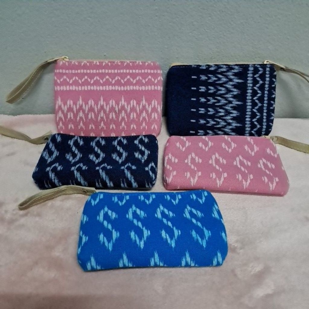 กระเป๋าใส่เหรียญ ลายไทย มีหลายสี หลายแบบ เลือกลายได้