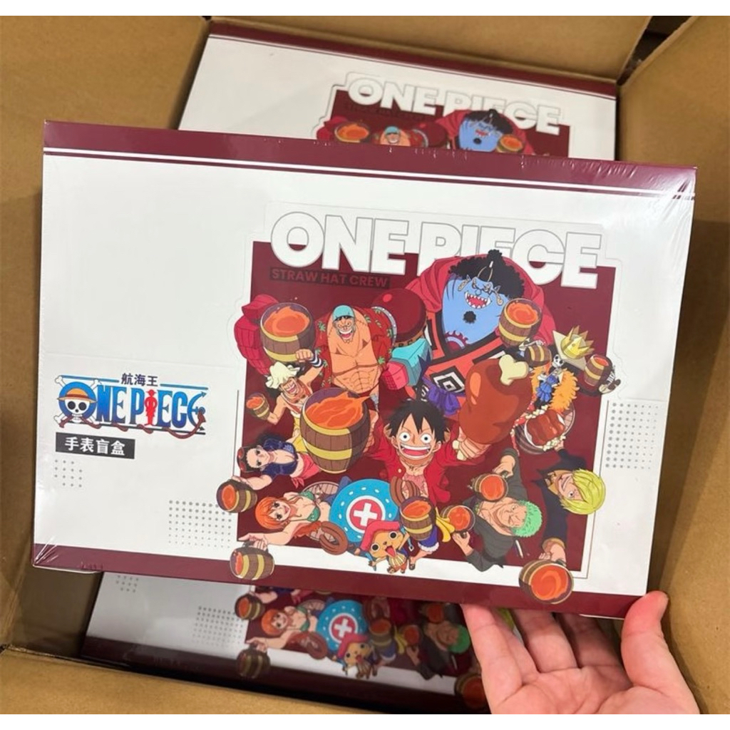 🔥พร้อมส่งจากไทย🔥ยกBox9จุ่ม นาฬิกา one piece