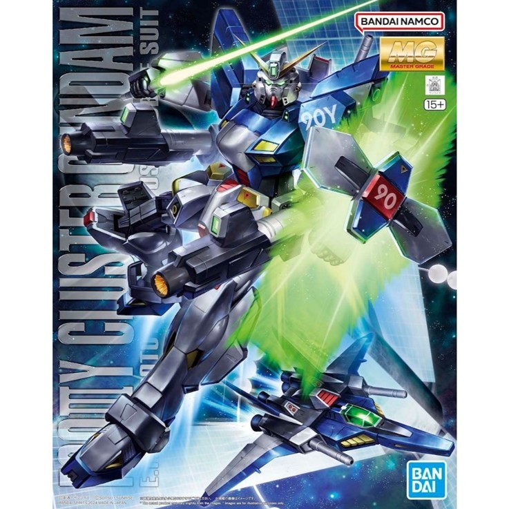 【พร้อมส่ง】P-BANDAI MG 1/100 F90III-Y Cluster Gundam : 451Toys Collect