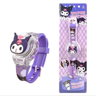 นาฬิกาเด็กรุ่นไฟฉายสำหรับข้อมือเด็กลายการ์ตูนไฟฉาย🚀 ส่งด่วนจากทม SG