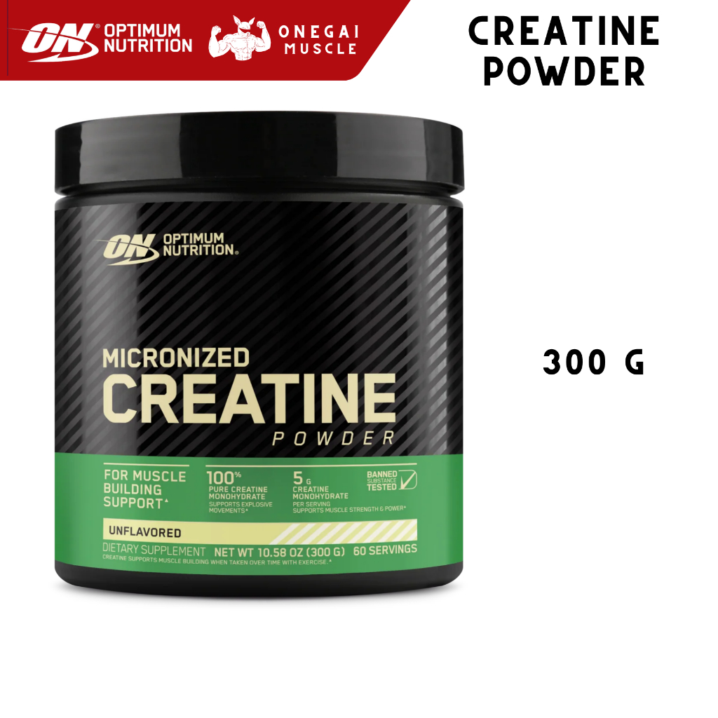 Optimum Nutrition - Micronized Creatine Powder 300g, Creatine, optimum creatine, optimum