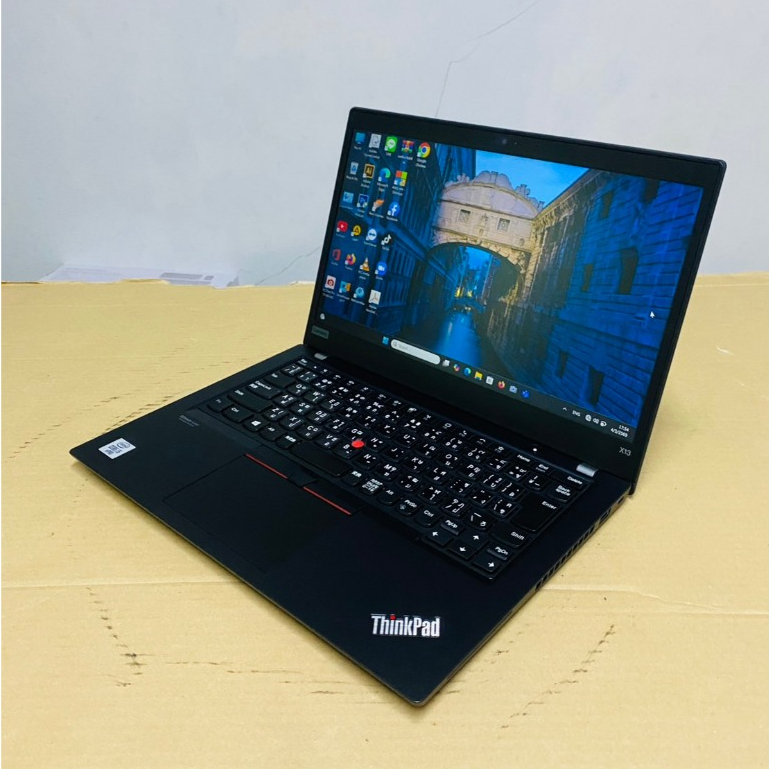 โน๊ตบุ๊คมือสอง Notebook Lenovo X390 Core i5gen10(RAM:8GB/M2 SSD:256GB) ขนาด13.3";วินโด้11พร้อมโปรแกร