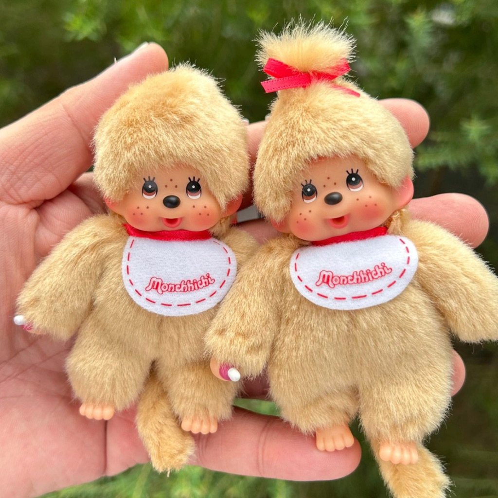 (พร้อมส่ง💥แมสได้🛵)พวงกุญแจม่อนชิชิจิ๋ว ขนสีทอง size 10-11 cm คอลใหม่ล่าสุด 🇯🇵ของแท้ จัดส่งไว ห้ามพลาดนะคับ