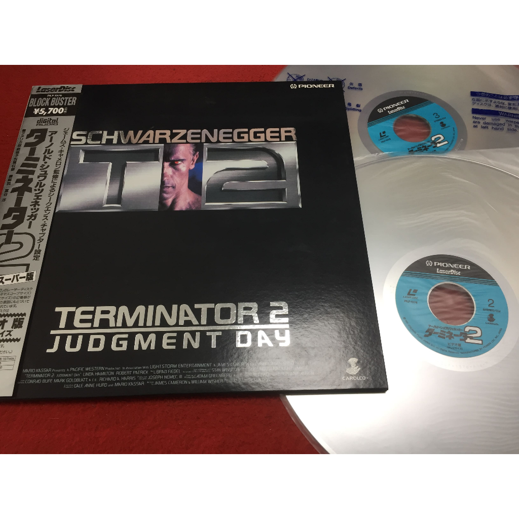 Terminator 2 -  Judgment Day ขนาด 12 นิ้ว 2LaserDisc B115