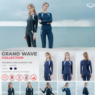 GRAND SPORT GS เสื้อว่ายน้ำหญิงแขนยาว รหัส : 342760