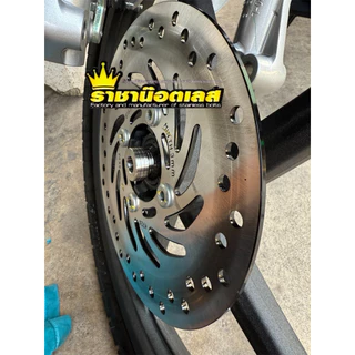 บูทหน้าข้างขวาทรงเดิมไม่แกะชีล เวฟ 125iบังลม- เวฟ110-I,เวฟ125R,S,I-Sonic-Dash-ดรึมทุกรุ่น-งานกลึง ราคาต่อ 1อัน สแตนเลส