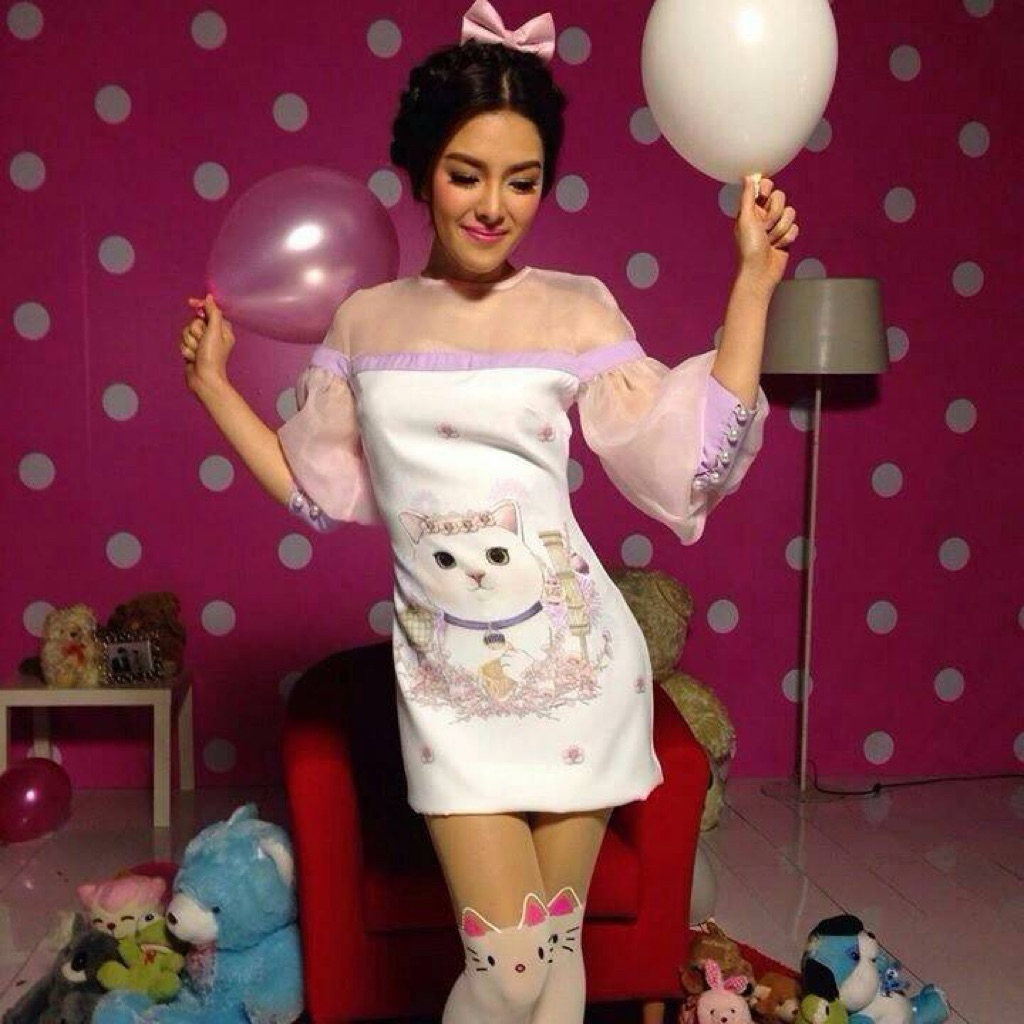 Valley Girl Size:M ลายแมว