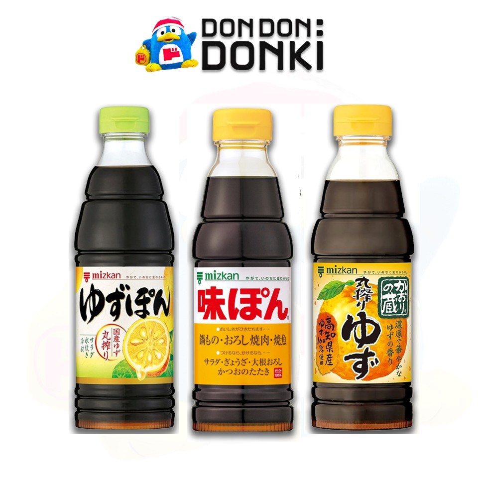 ยูซุ ฟอง ซอสเปรี้ยว ตรามิซกัน YUZU PON (MIZKAN BRAND) 360 ml