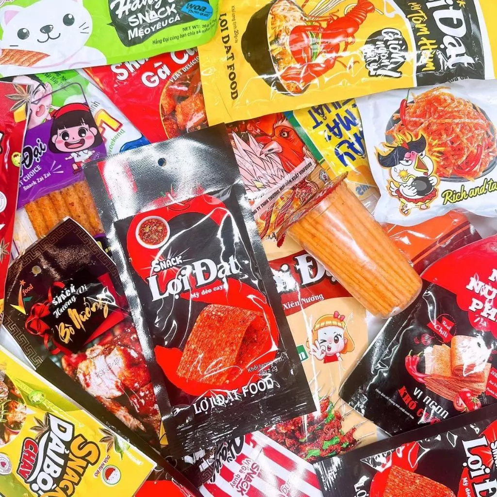 ยกแพ็ค 30 ซอง ล่าเถียวหอมอร่อย มี 60 ลาย บุก หมาล่า