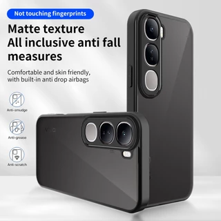 ตรงรุ่น วีโว่ Case For ViVo Y21D Y31 5G Y200 Y300 Y04 Y29 Y39 V60 V50 V40 lite V30 V27 เคสโทรศัพท์ ปุ่มสีผิวด้าน 025