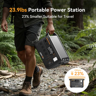 【รุ่นใหม่2026】PECRON F1000LFP Portable Power Station 1500W/960Wh แบตสำรองแบบพกพาสําหรับ Camping